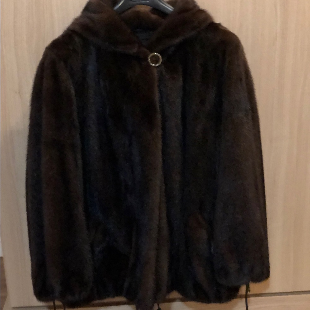 Erton Mink Fur Coat size 52 - Picture 4 of 11